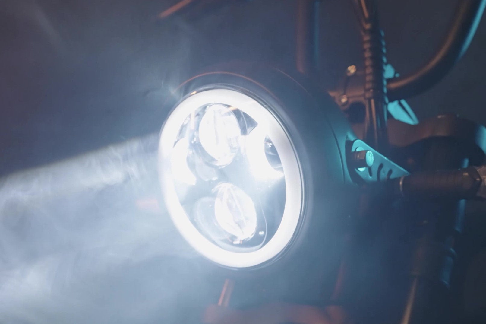 Macfox X1 Electric Bike Headlight Pictures